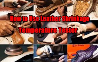 Cover of blog on how to measure leather shrinkage temperature