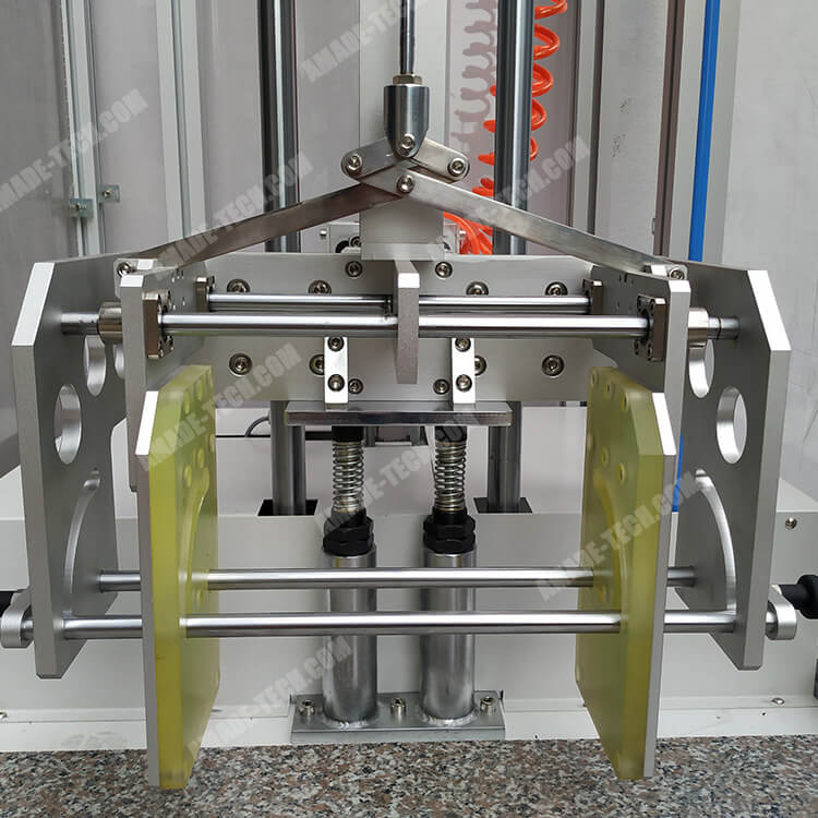 Clamping device of orientation Drop Tester