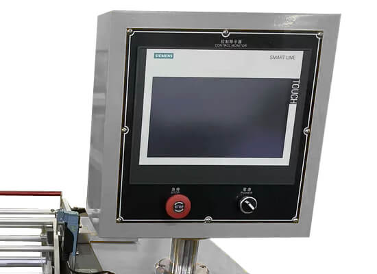PLC touch screen of two roll mill