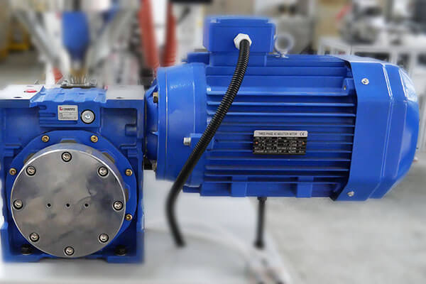 motor of lab blown film machine