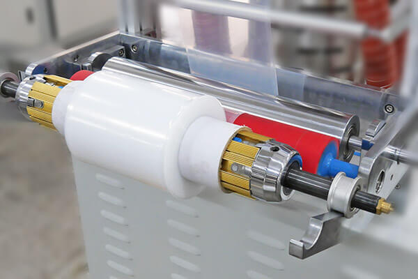winding unit of lab blown film machine