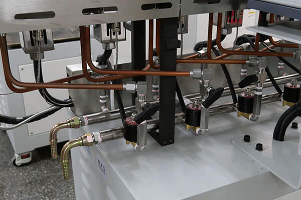 water cooling pipes of lab twin screw
