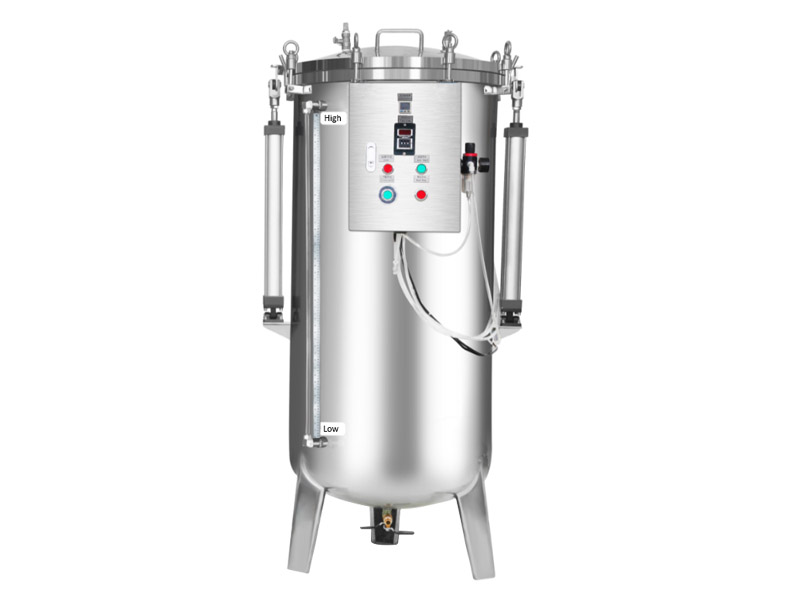 stainless steel IPX8 pressure test apparatus